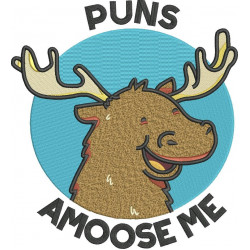 Puns Amuse Me Moose Pun